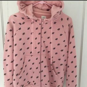Light pink Adidas zipup sweatshirt!